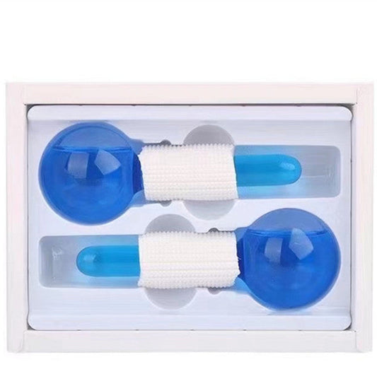 2 PCS Crystal Ice Beauty Balls for Face