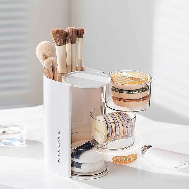 3 Layer Makeup Brush Holder