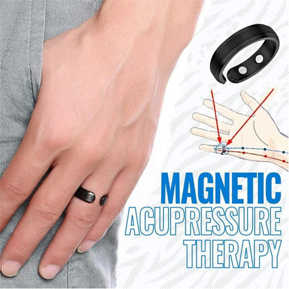 GlucoEase™ Magnetic Therapy Ring