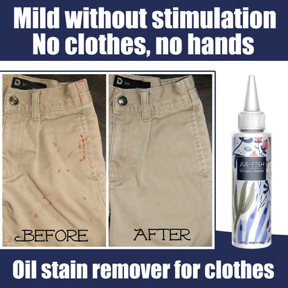 Powerful Oil Stain Remover for Clothes