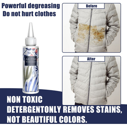 Powerful Oil Stain Remover for Clothes
