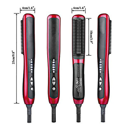 Professional Electric Hair Straightener Brush