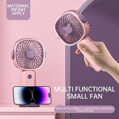 Mini Portable Fans Handheld USB Rechargeable Fan