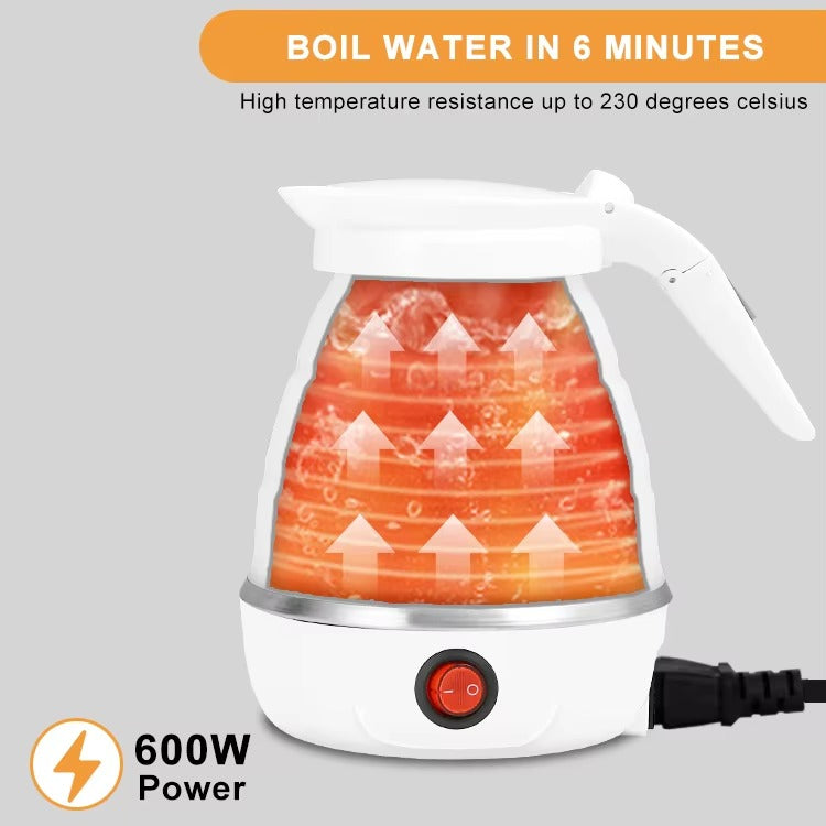 Silicone Collapsible Foldable Water Nordic Multipurpose Electric Kettle