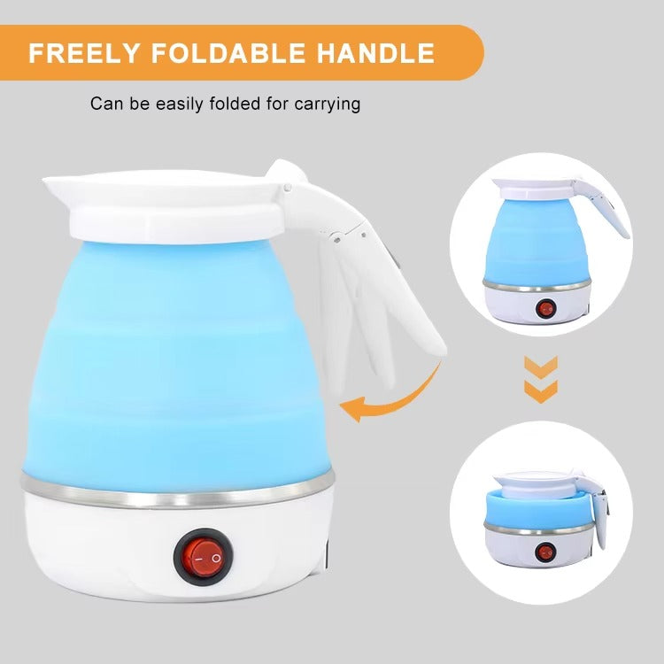 Silicone Collapsible Foldable Water Nordic Multipurpose Electric Kettle