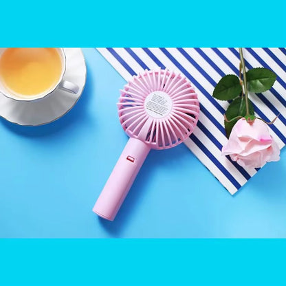 Portable Rechargeable Handheld Fan – with Adjustable Speed
