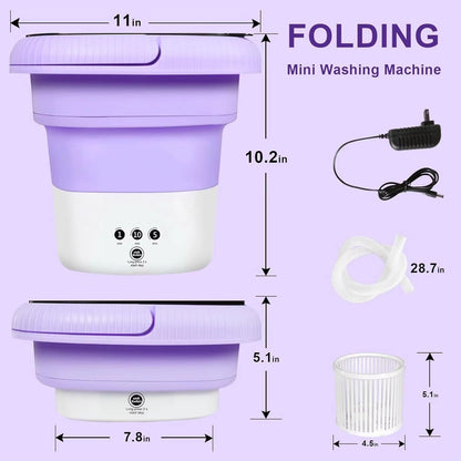 Mini Foldable Washing Machine